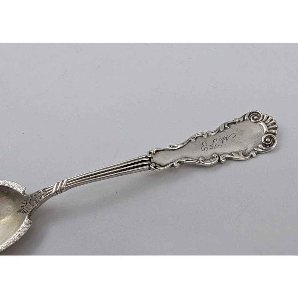 Sterling Silver Citrus Grapefruit Spoon 5-3/4